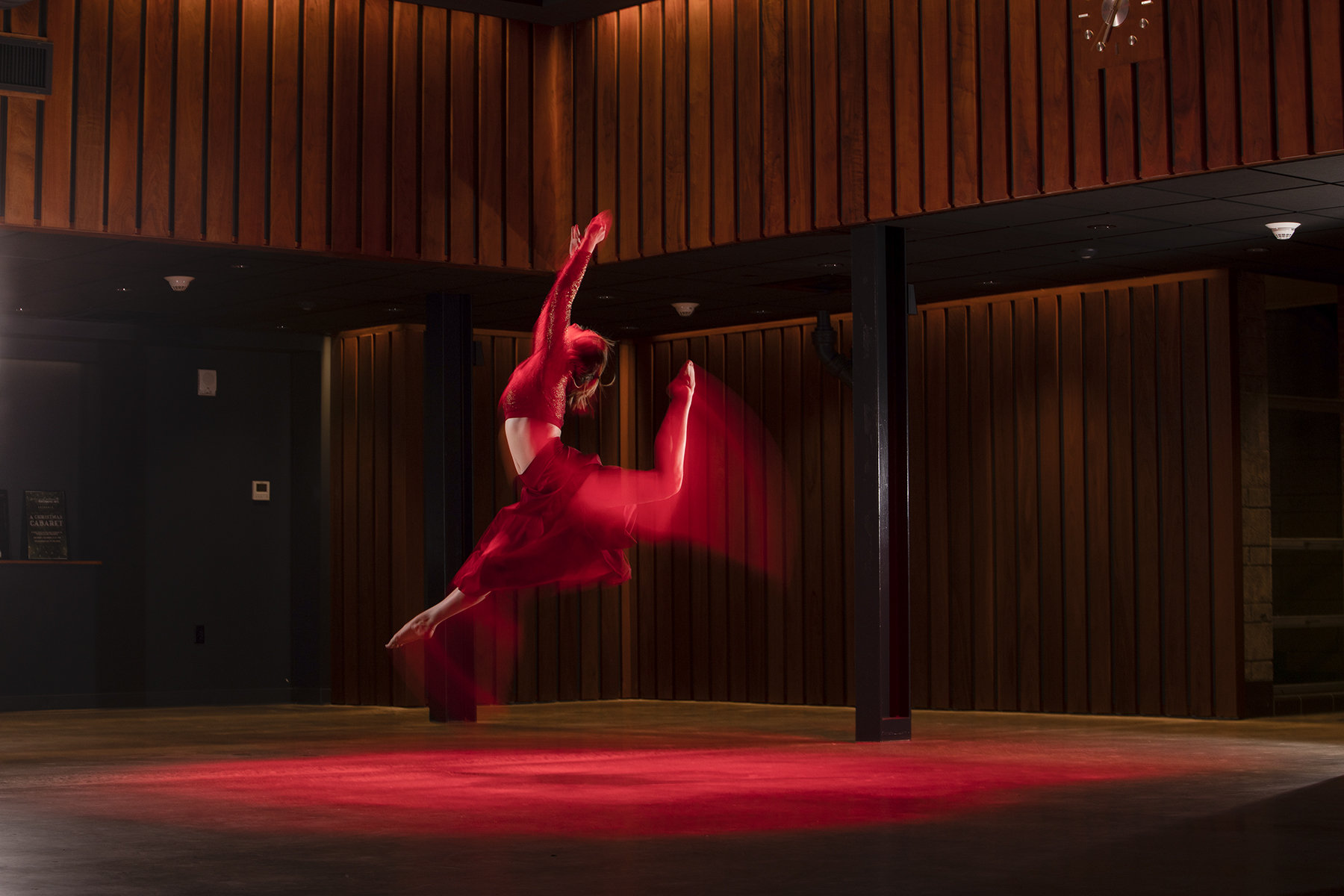 Betty Jayne Performing Arts Center Red Dancer