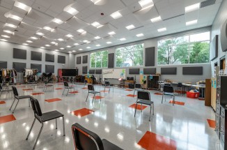 Washington Community High School Band Room