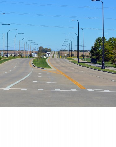 Orange Prairie Road, Highway Design