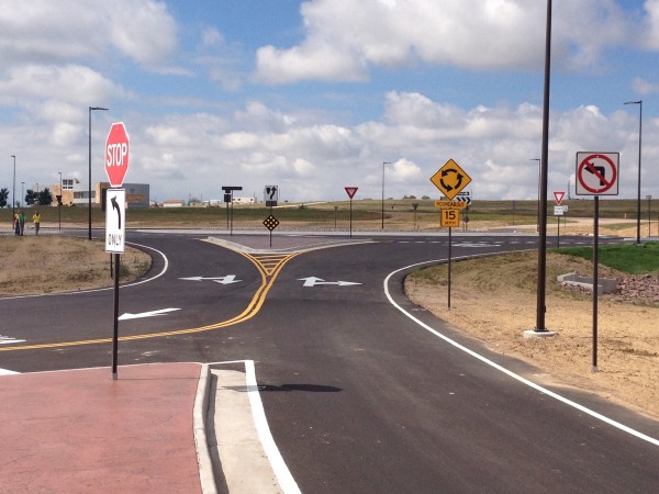 Enoch Road Roundabout Overview