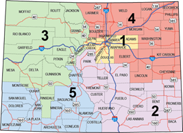 CDOT Regional Map