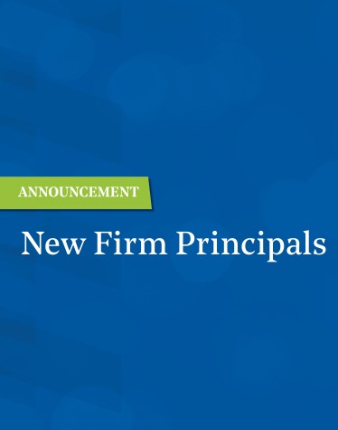New Principals