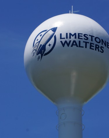 Limestone Walters Elevated Water Storage Tank