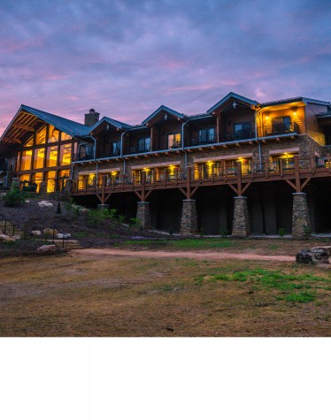Echo Bluff State Park Lodge, recreation planning, design