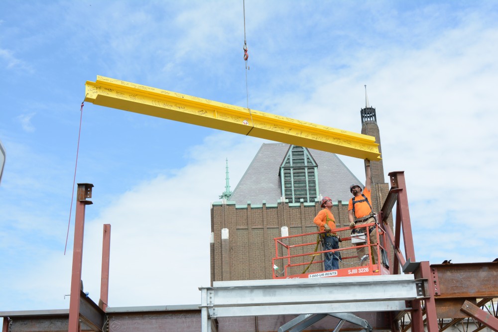 RMH Beam Raising