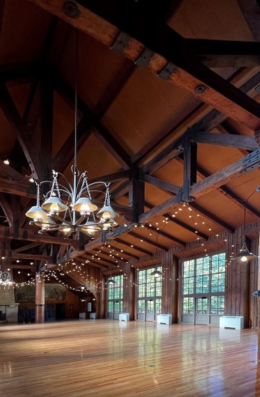 Black Hawk Lodge ballroom photograph