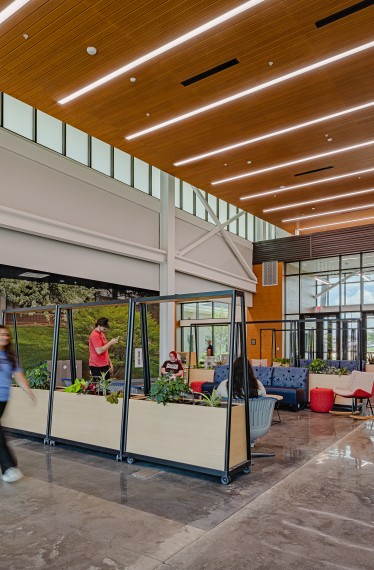 Interior of the CSC Science and technology center