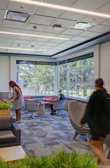 Interior of the CSC Student commons