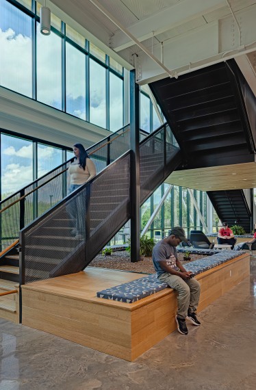 Interior of the CSC Science and technology center