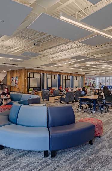 Interior of the CSC Student commons