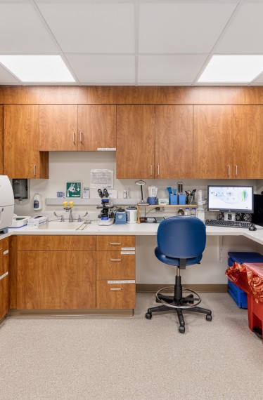Office room at Hammond-Henry Hospital
