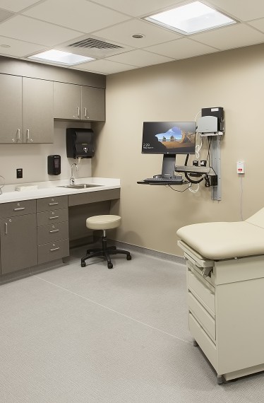 Chestnut Medical Patient Room