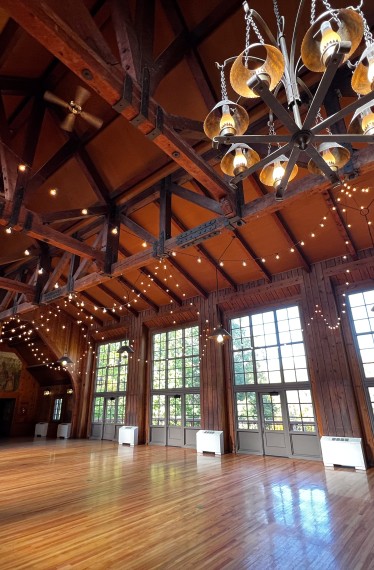 Black Hawk Lodge ballroom photograph