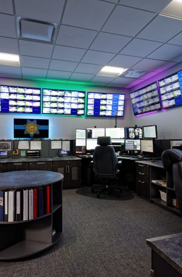 Interior Mt. Vernon Police Station