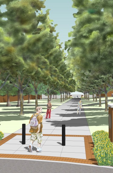 IWU Promenade Rendering