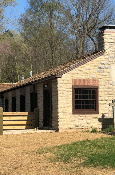 Thunderbird Lodge, Washington State Park - front preservation