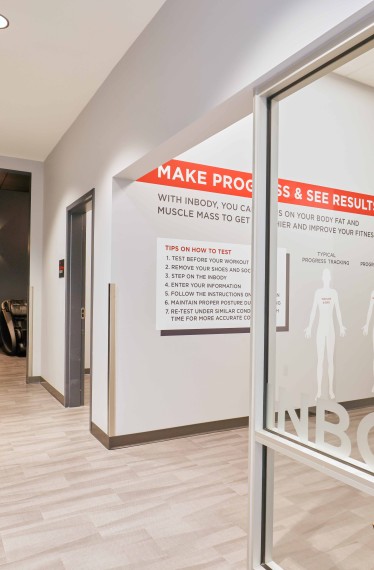 Room inside VASA Fitness