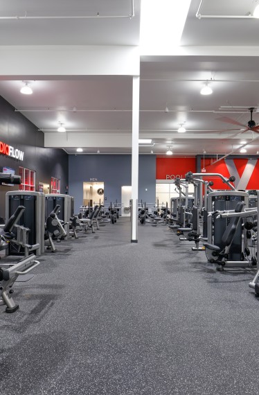 Workout room interior