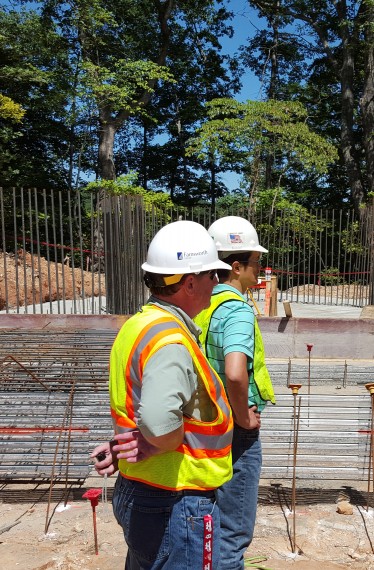 Echo Bluff State Park construction