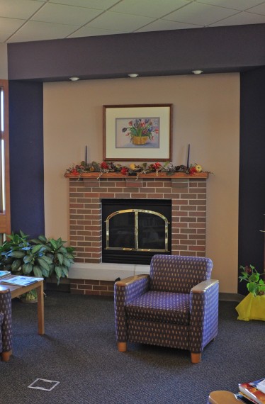 Gilman fireplace