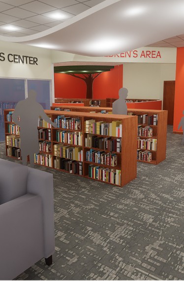 Hillsboro Library Interior 1
