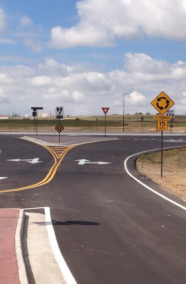 Enoch Road Roundabout Overview