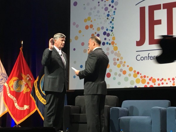 Marvin Fisher, SAME President Swearing In