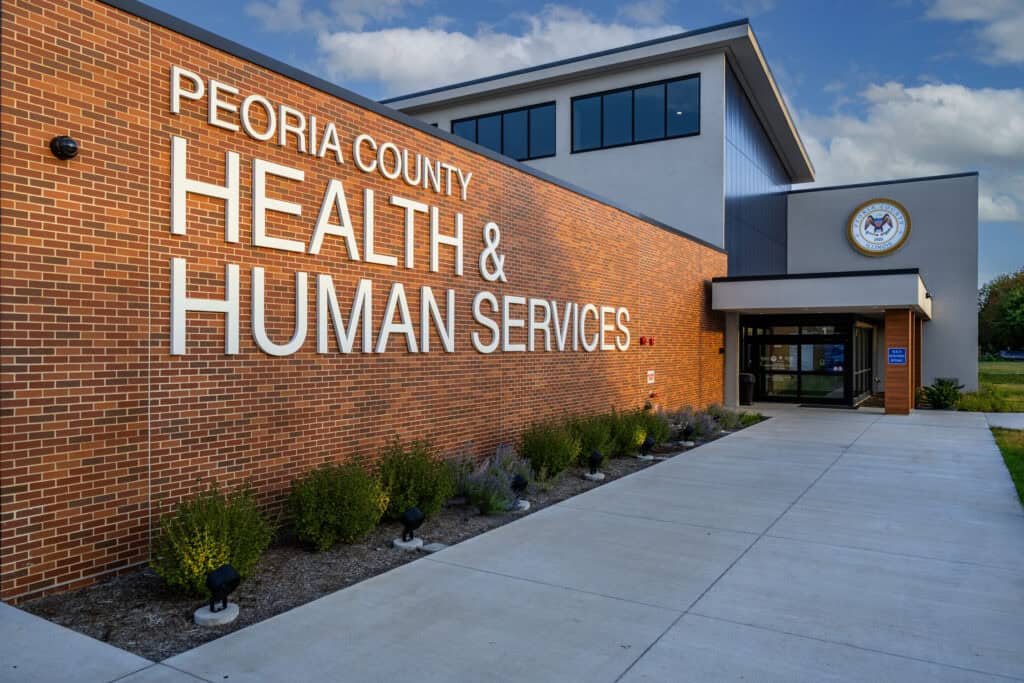 New Peoria County HHS building