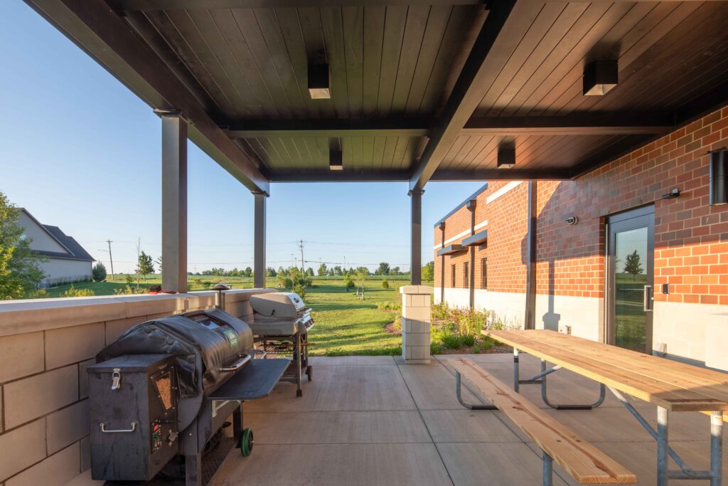 Town of Normal Fire Station No.2 - Patio-1