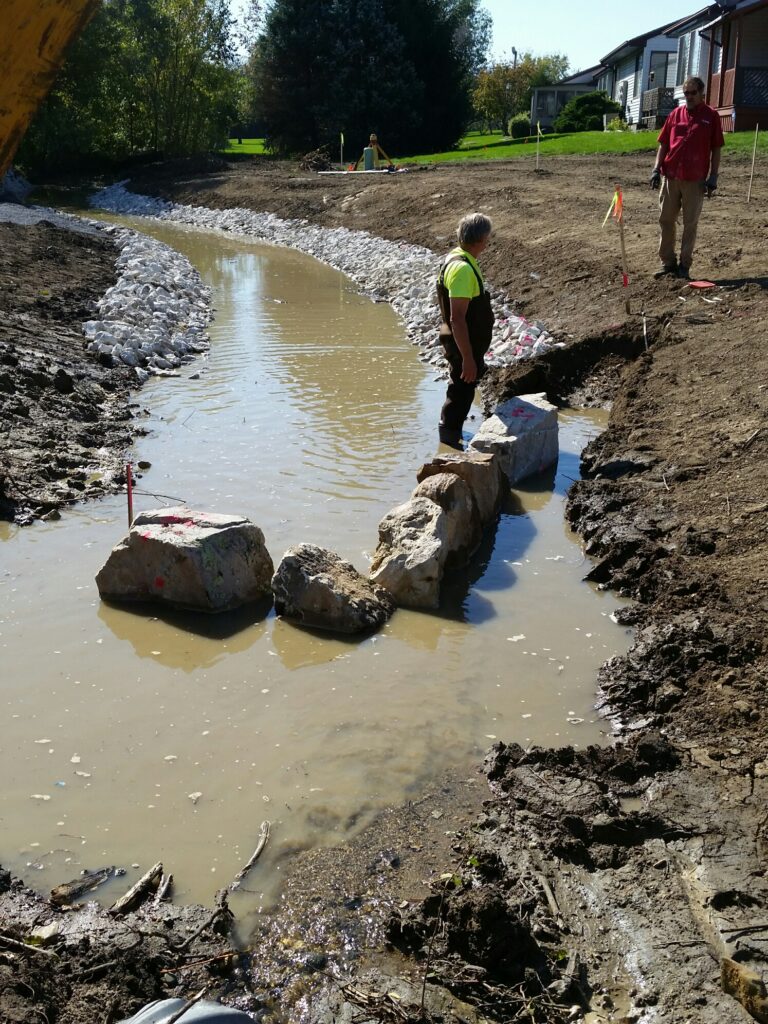 Bank Stabilization Protects Neighborhood  slide