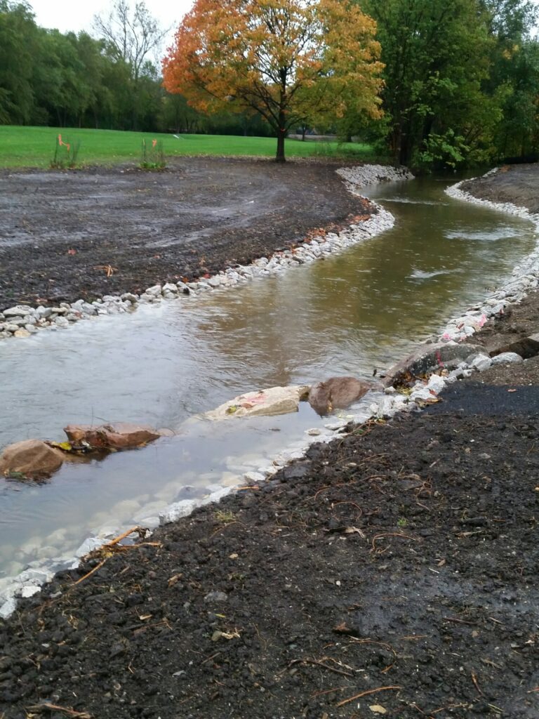 Bank Stabilization Protects Neighborhood  slide