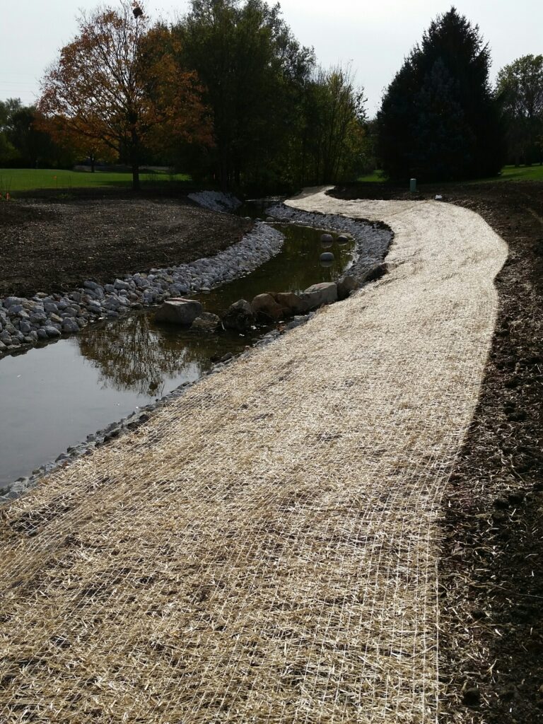 Bank Stabilization Protects Neighborhood  slide
