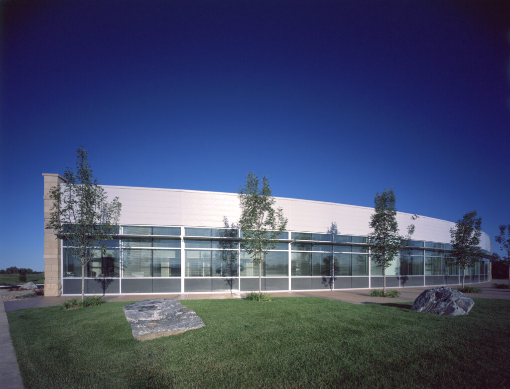 Classically Designed Contemporary Building  slide