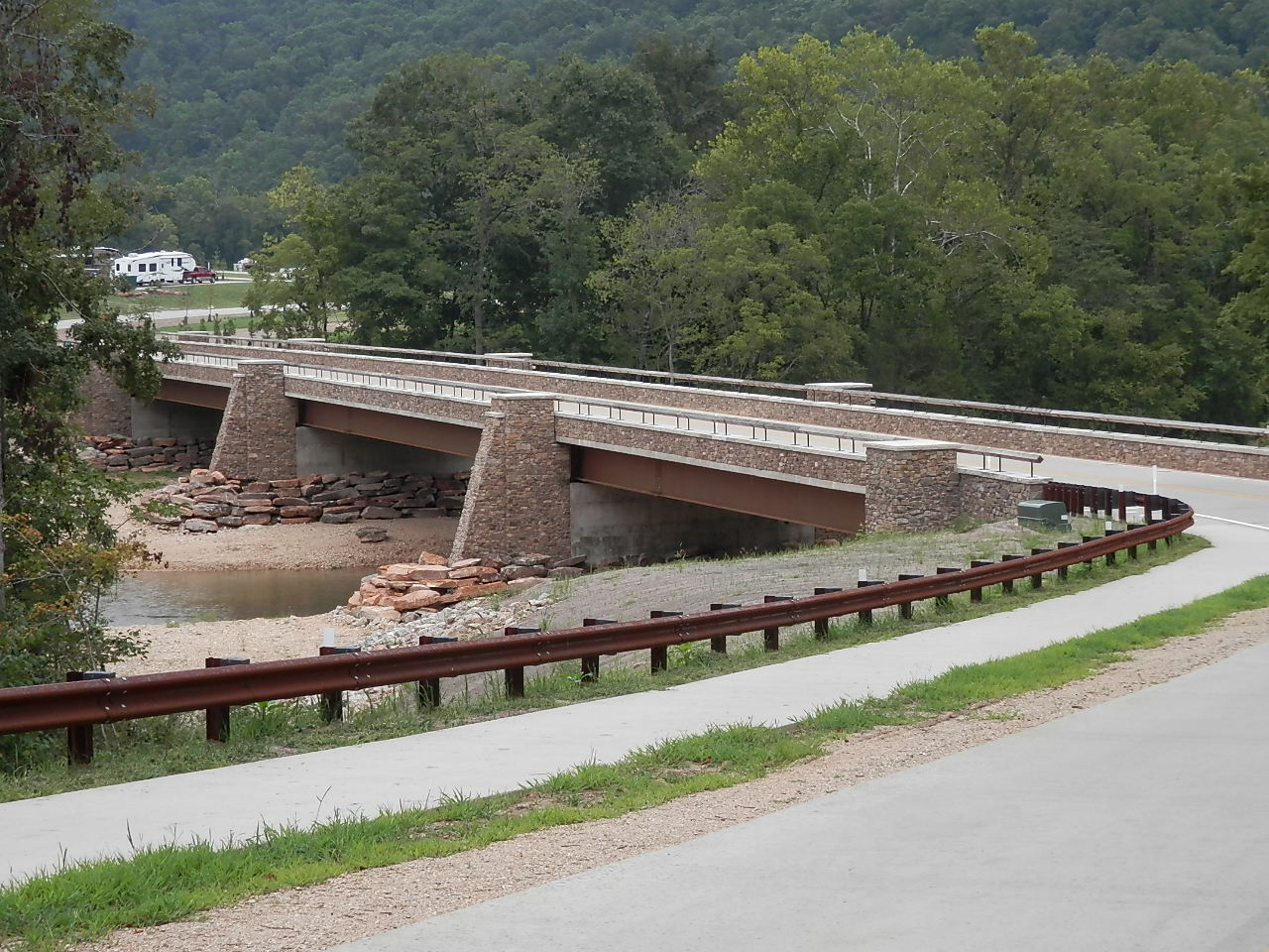 Echo Bluff State Park New Bridge