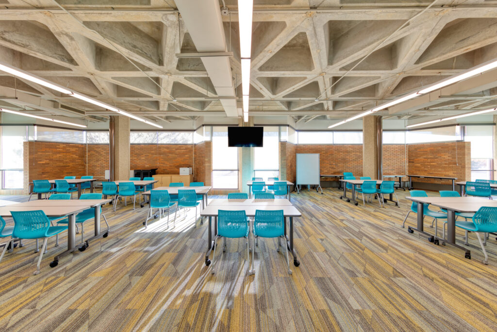 Outdated Library Becomes a Campus Destination slide