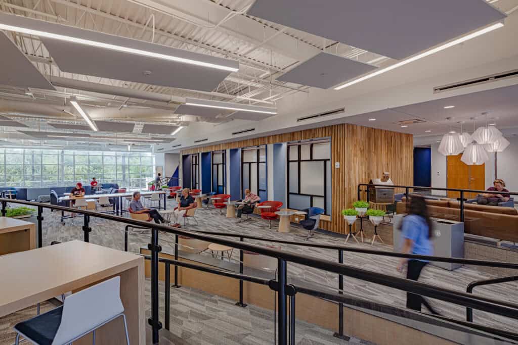 Carl Sandburg Student Commons Renovation slide