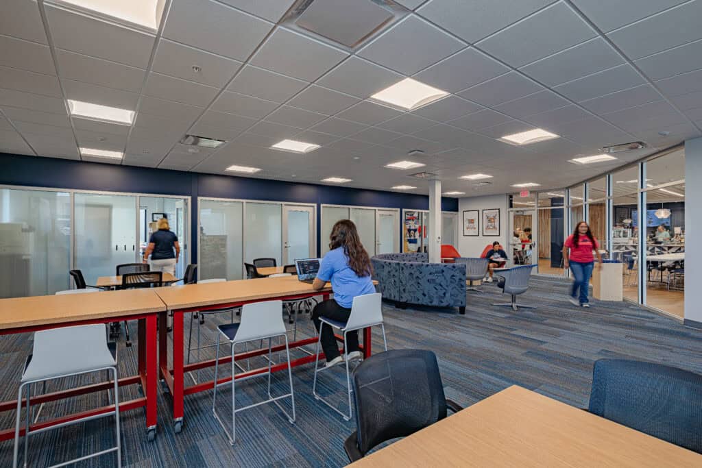 Carl Sandburg Student Commons Renovation slide