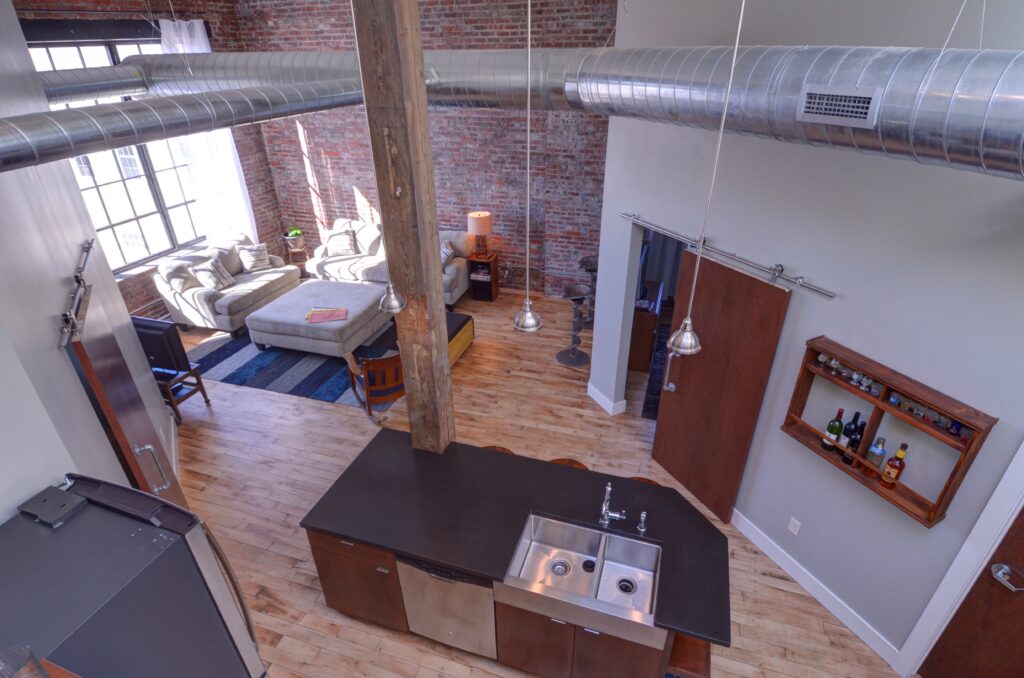 Historic Building Converted to Mixed Use slide