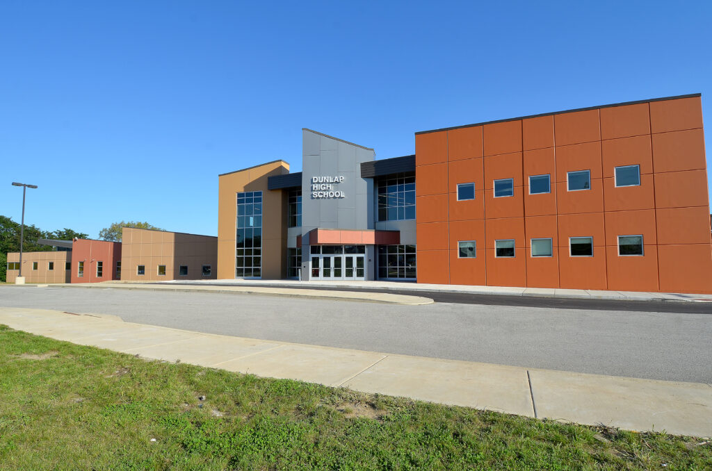 Dunlap High School Expands Again slide