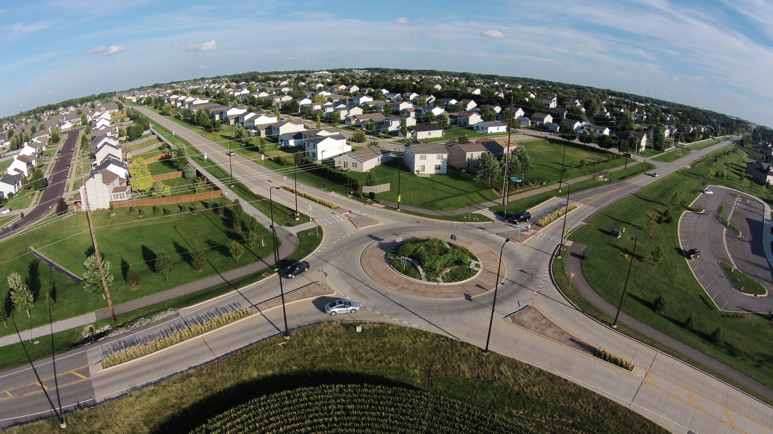 Dunlap Community School District 323 Allen Road and Hickory Grove Road Roundabout