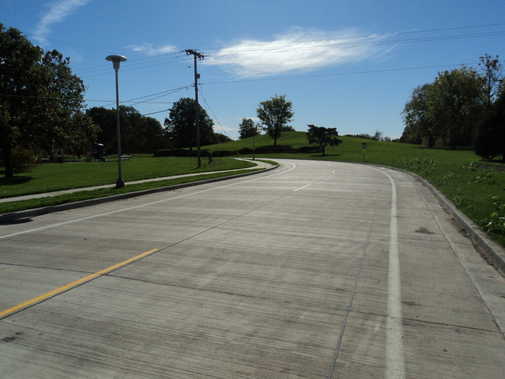 Roadway Improvements Enhance Housing Complex  slide