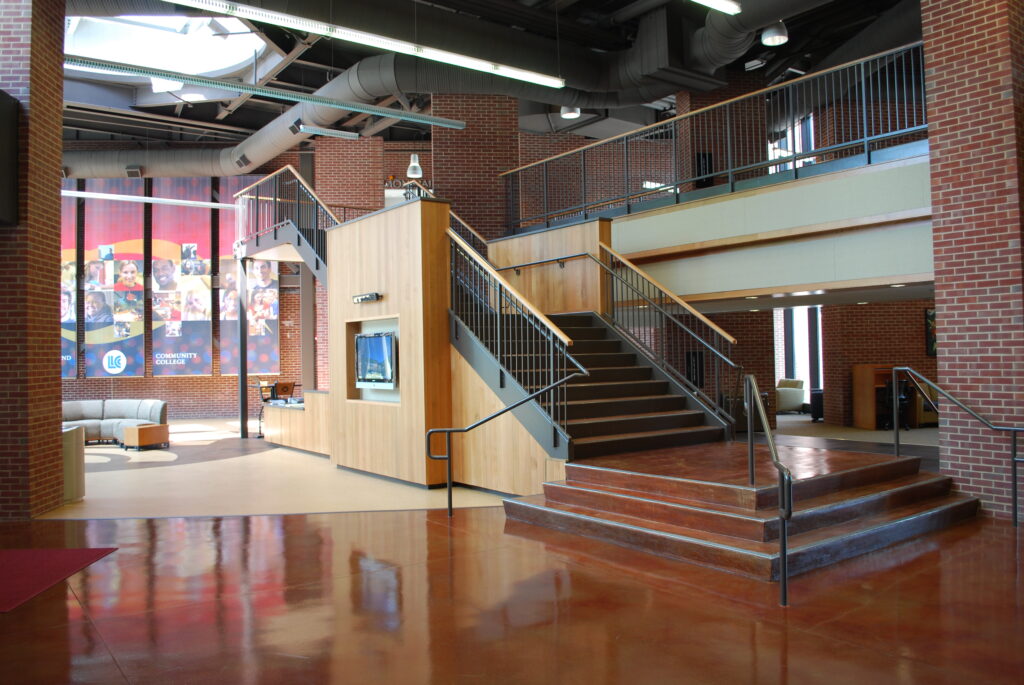 Student Commons Links Buildings and Collaboration Spaces slide