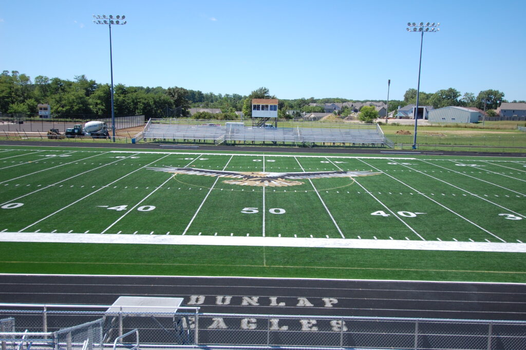 Dunlap High School Enhances Athletic Complex slide