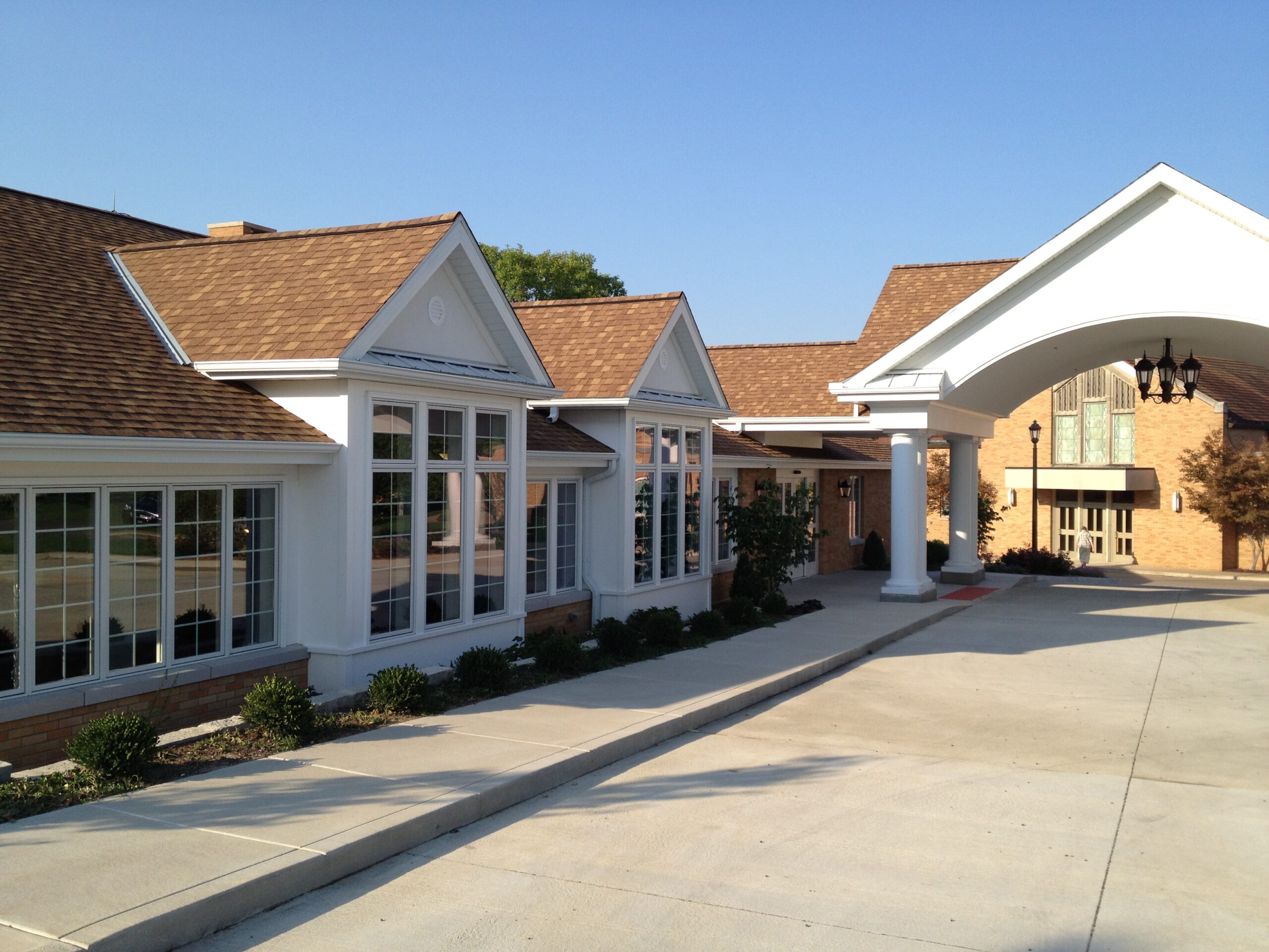 Apostolic Christian Home Entry Addition and Reception Renovation