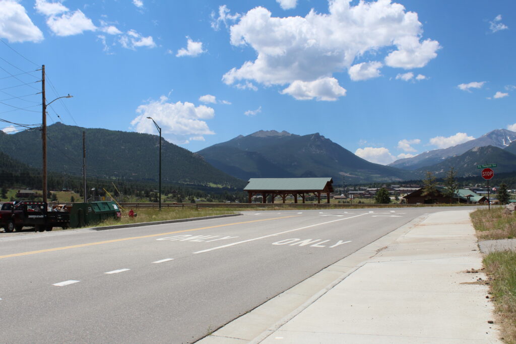 Road, Drainage and Pedestrian Improvements slide