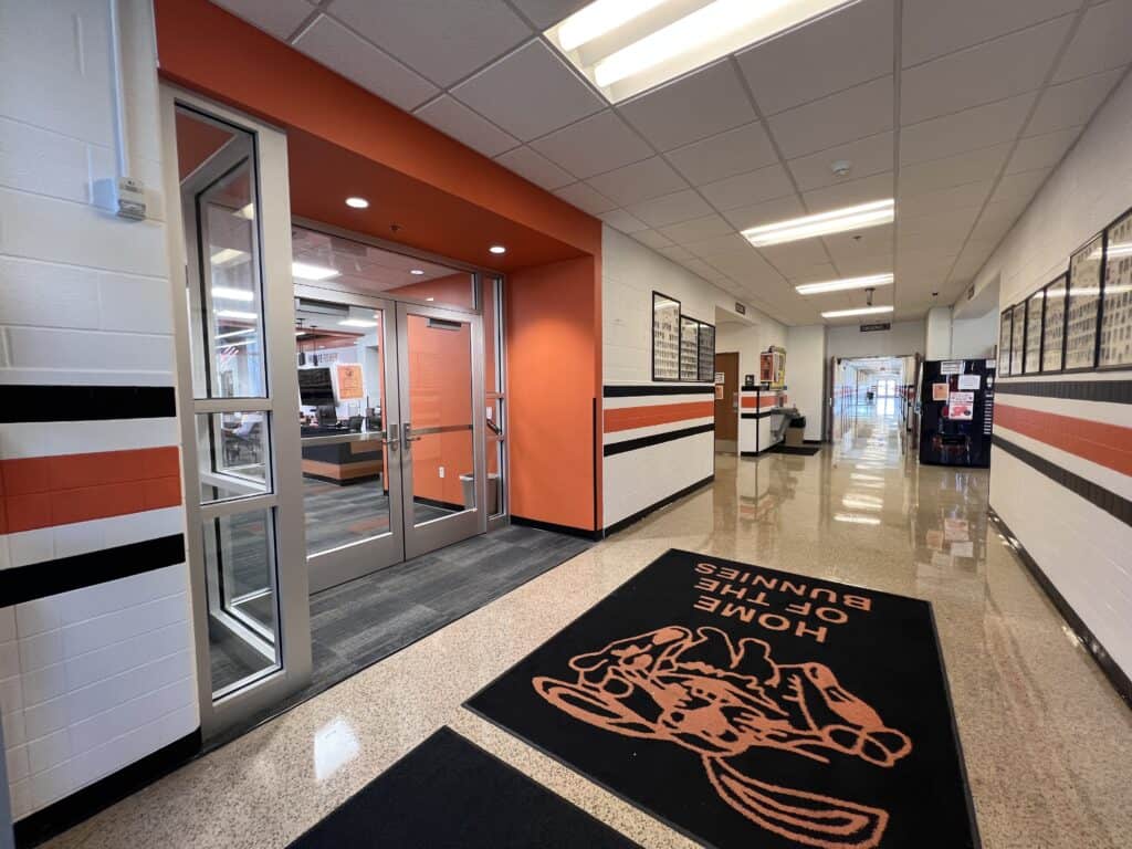 Fisher High School Library Renovation & Expansion slide
