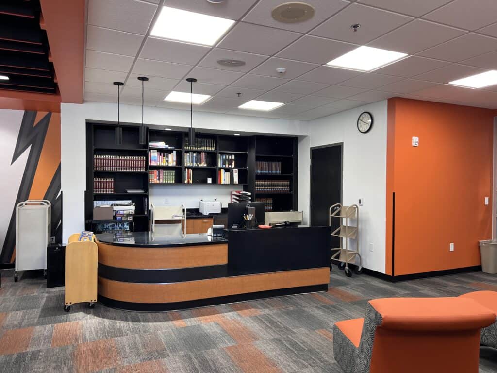 Fisher High School Library Renovation & Expansion slide