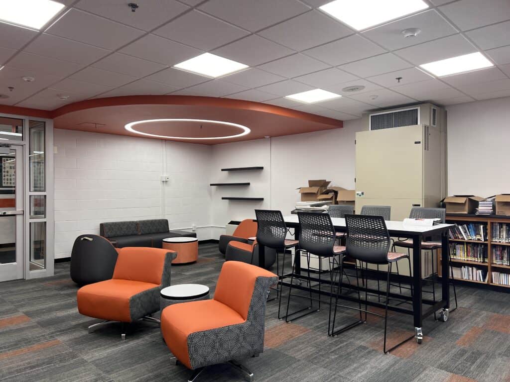 Fisher High School Library Renovation & Expansion slide