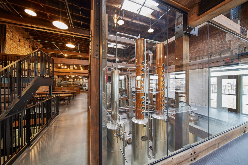 Craft Distillery for Warehouse District slide
