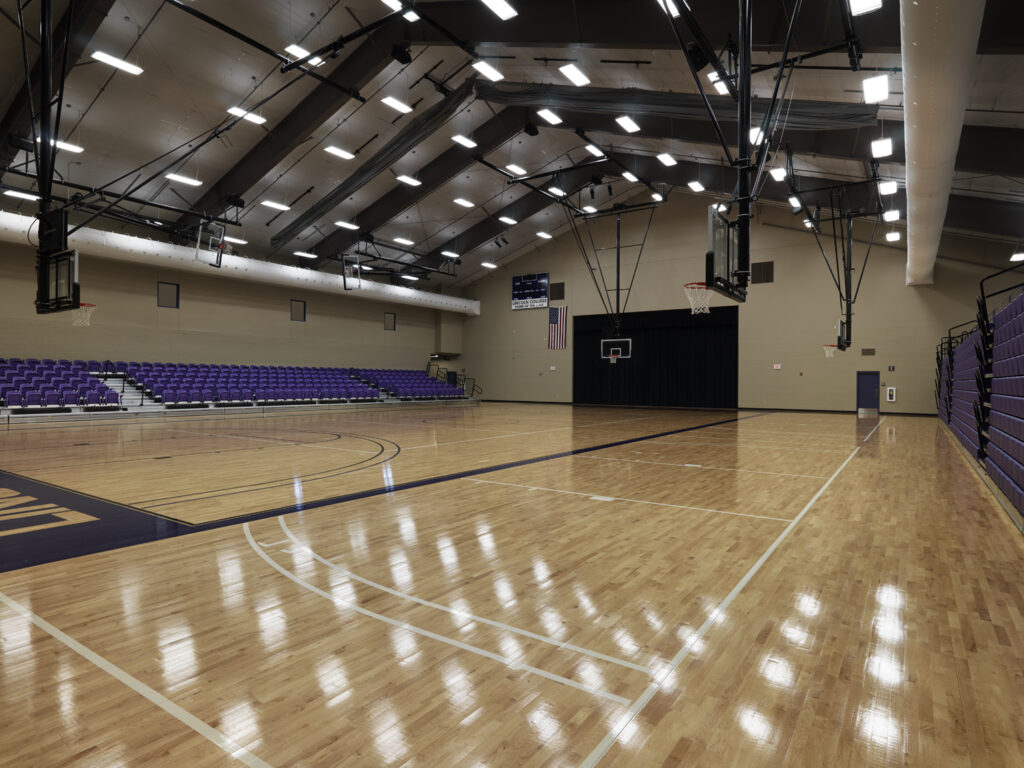 Rec Center Keeps Students Fit slide